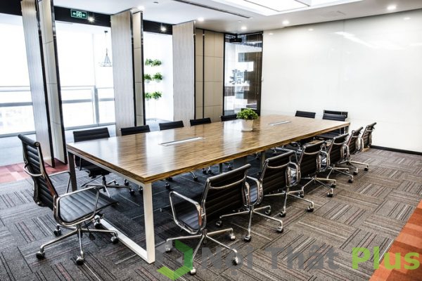 mẫu thiết kế nội thất phòng họp cho văn phòng công ty