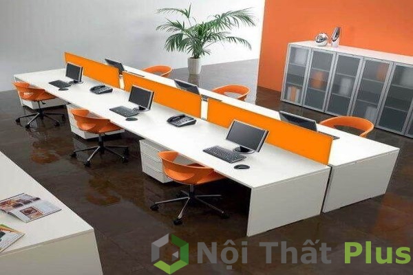 mẫu thiết kế nội thất văn phòng công ty với màu sắc sinh động
